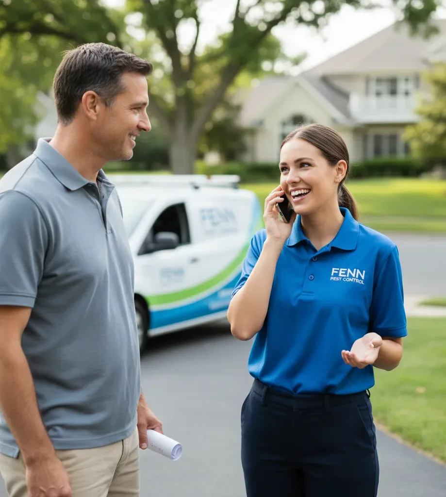 Fenn Pest Control customer support in Apex